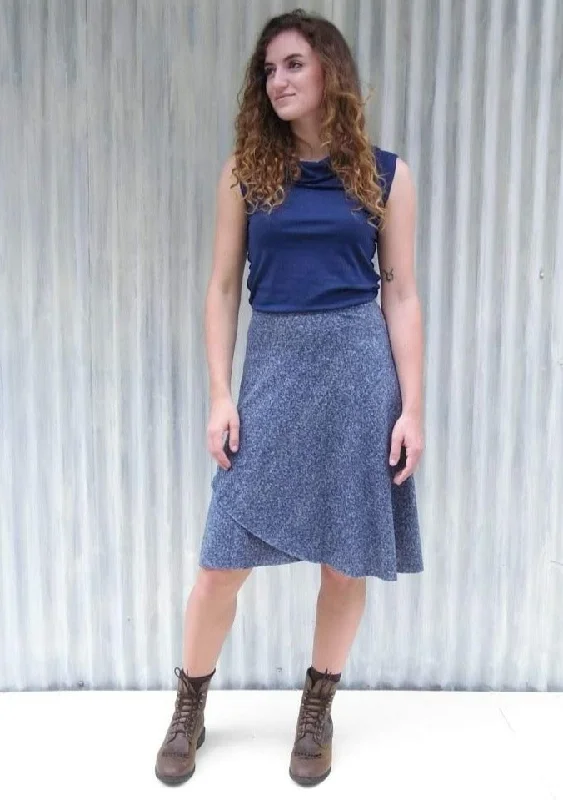 Clove Wrap Skirt (Custom Made) chiffon skirt flowing