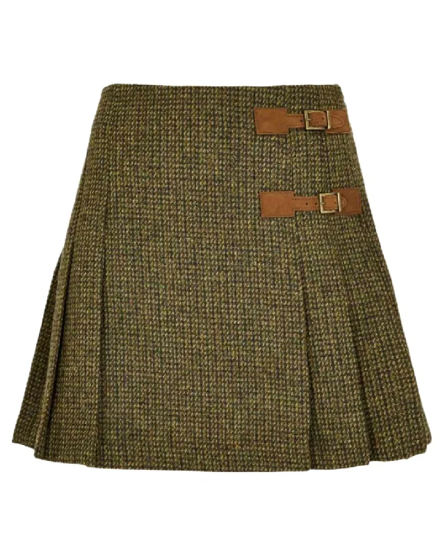 Dubarry Blossom Tweed Skirt velvet skirt plush