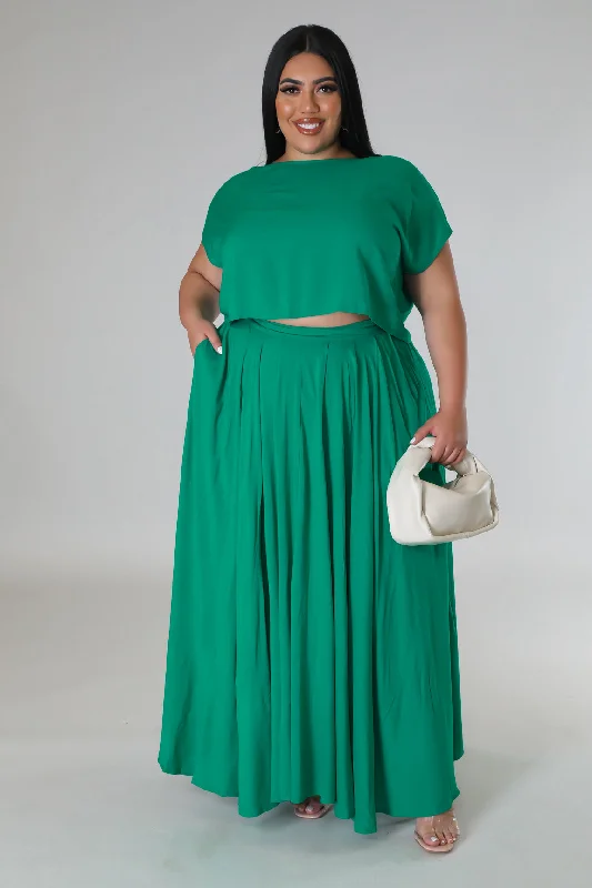 Emika Skirt Set cotton skirt soft