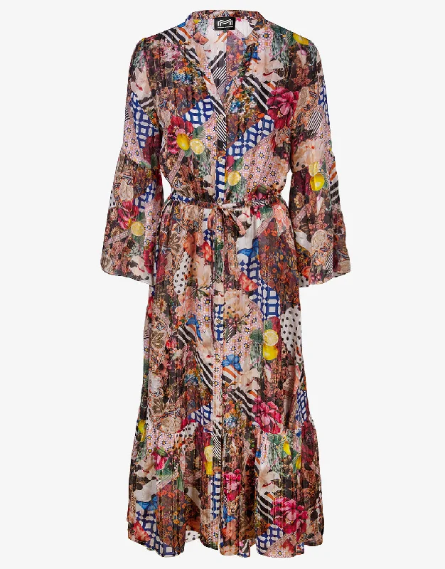 Freedom Long Blouse Dress - Eclectic Fiesta Versatile Layering Blouse