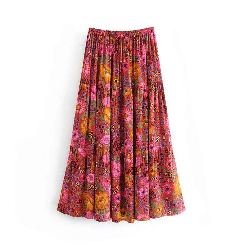 Kirra Maxi Skirt denim skirt durable