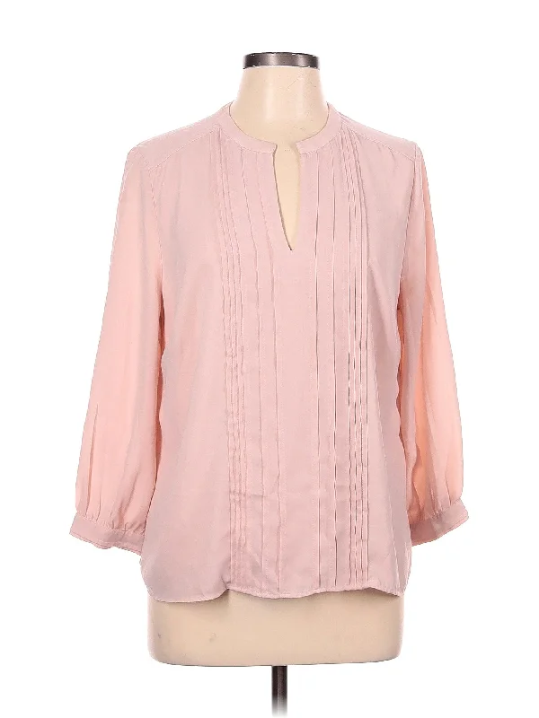 Long Sleeve Blouse Feminine Satin Blouse