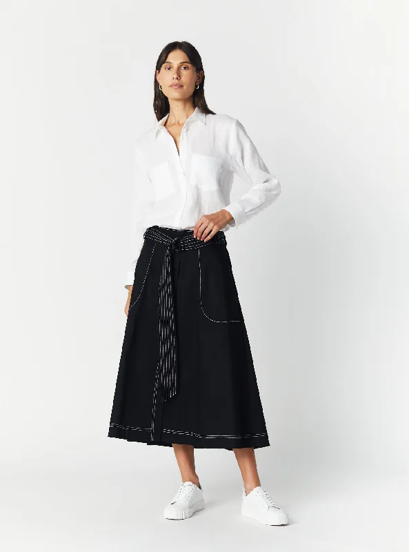 REMI A-LINE SKIRT chiffon skirt floaty