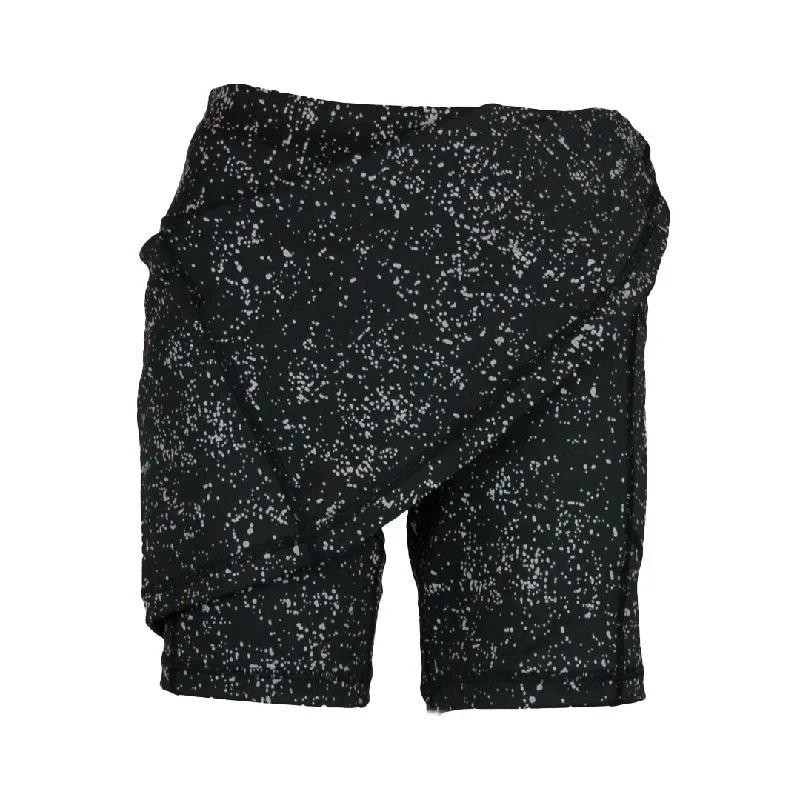Skort | Reflective leather skirt modern