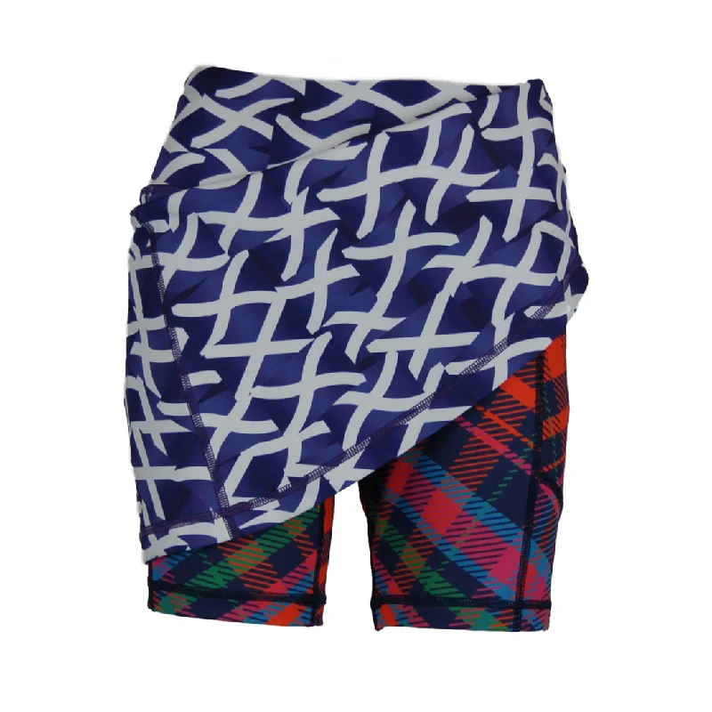 Skort | Saltire Oxna velvet skirt luxurious