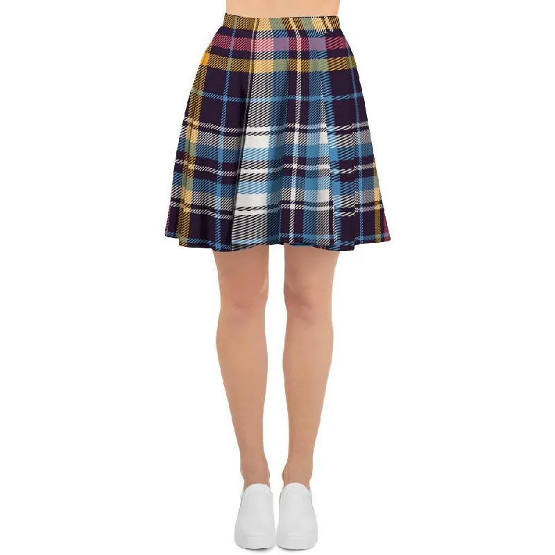 Tartan Plaid Women's Skirt velvet skirt sumptuous