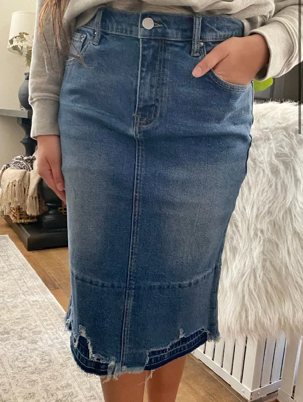 The Atalade Skirt corduroy skirt textured