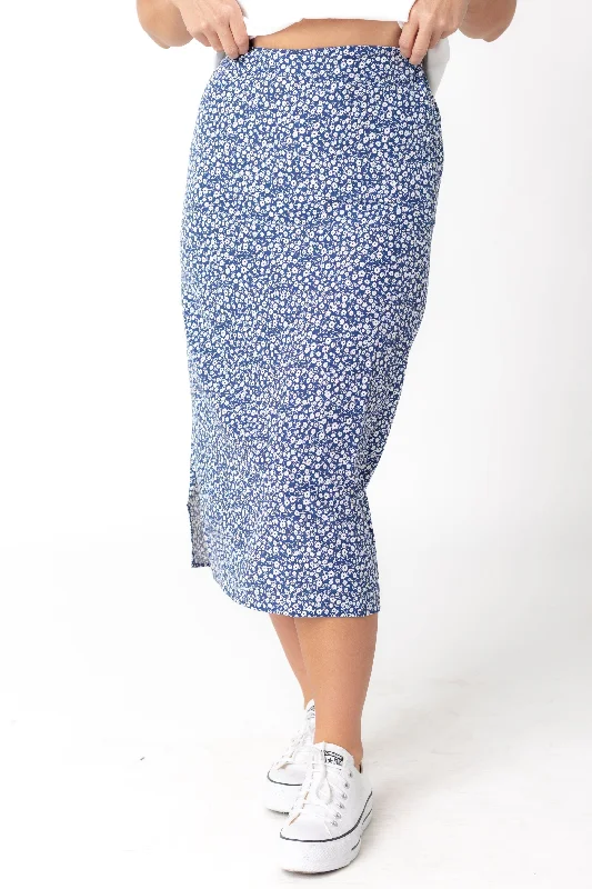 Tobias Floral Skirt cotton skirt soft