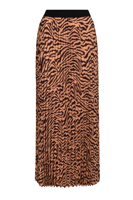 Husk Calipso skirt - Print maxi skirt elegant