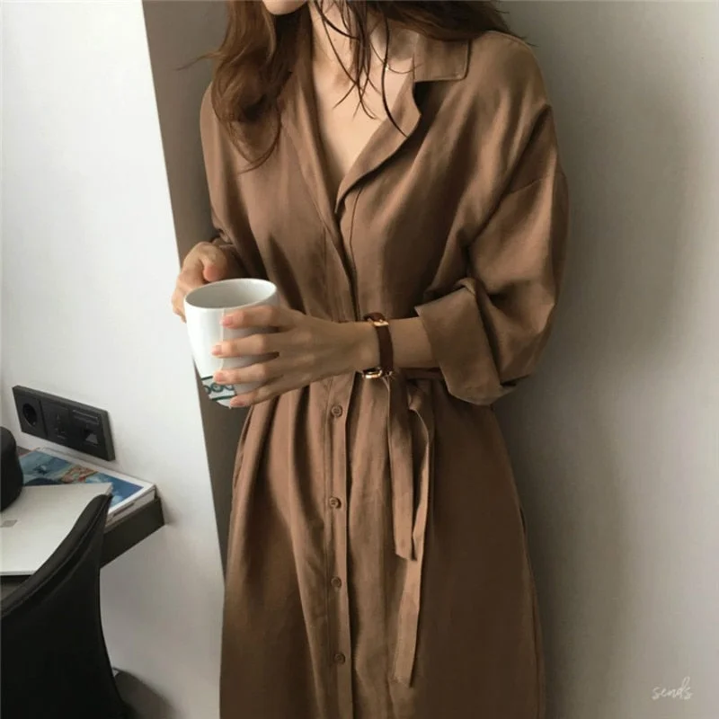 Women spring Autumn fashion female batwing sleeve solid shirt dress  blouses casual loose long big size shirts Elegant Office Blouse